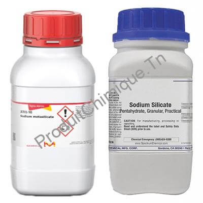 Silicate de sodium tunisie