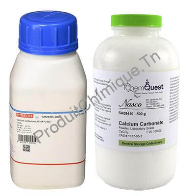 carbonate de calcium tunisie