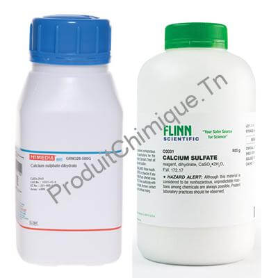 sulfate de calcium tunisie