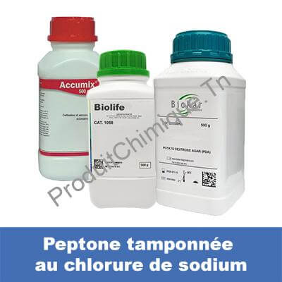 bouillon Peptone tamponnée tunisie