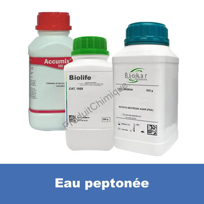 Eau peptonée